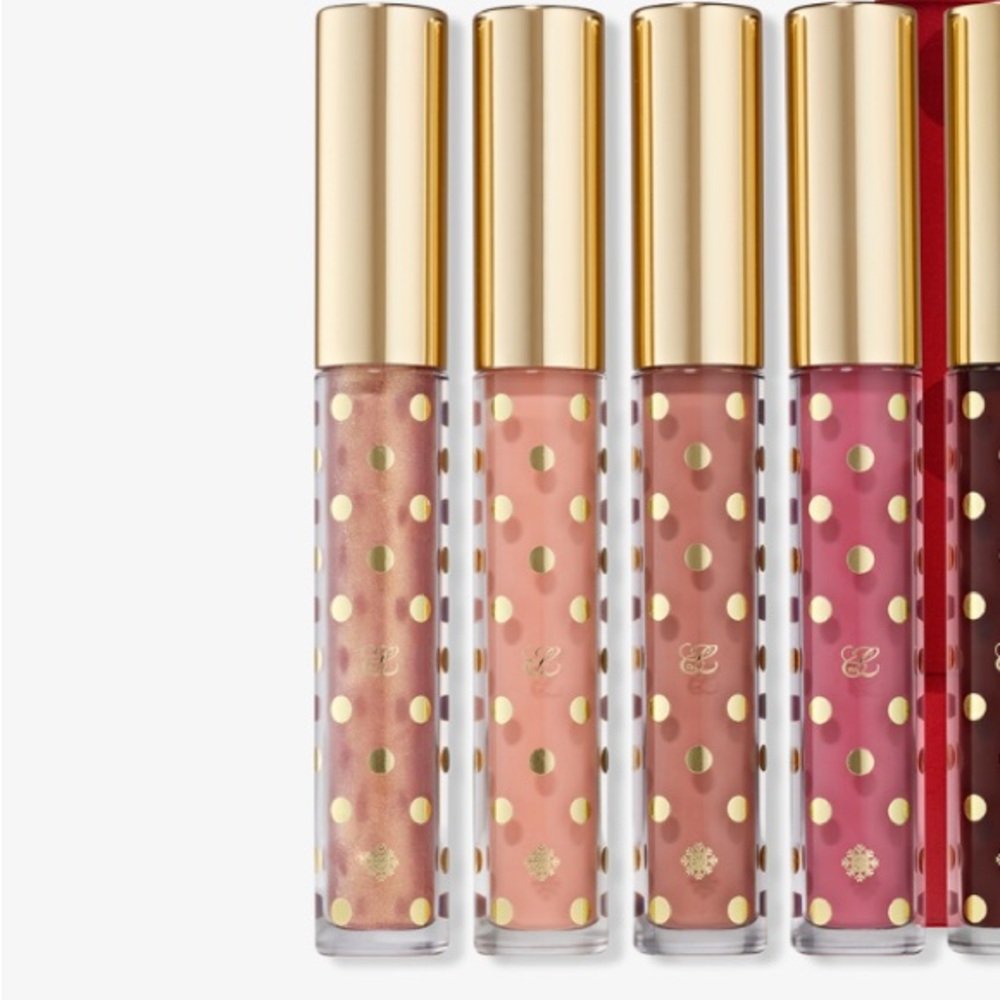 Estée Lauder Dazzle Me Lip Gloss Golden Peach Limited Edition NWT - Picture 4 of 9
